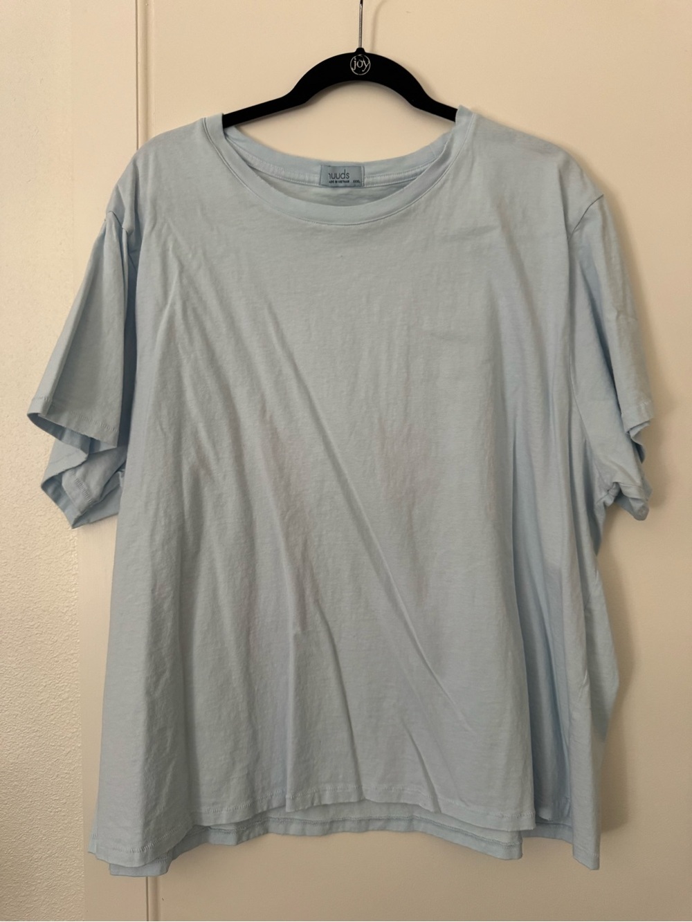nuuds Everyday Tee in Cloud